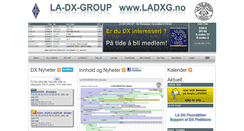 Desktop Screenshot of ladxg.no